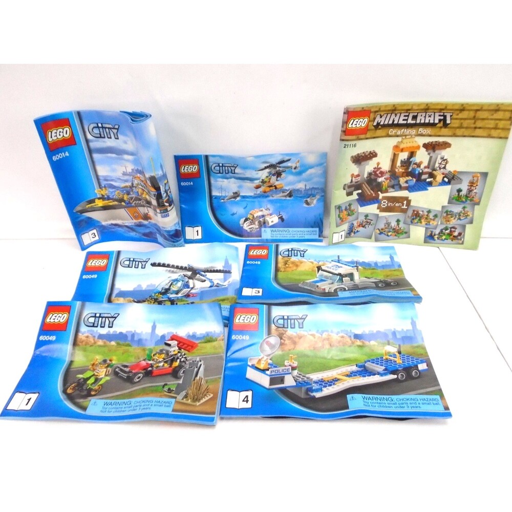 Large Lot Of Lego sets City Minecraft Figures Creator sets + more see pics - Picture 10 of 12